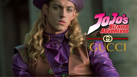 jojo x gucci new york|jojo bizarre adventure Gucci.